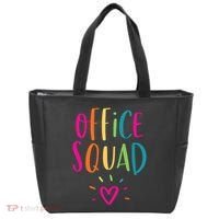 Office Squad Administrative Assistant Gift School Secretary Tote Bag thumb 0
