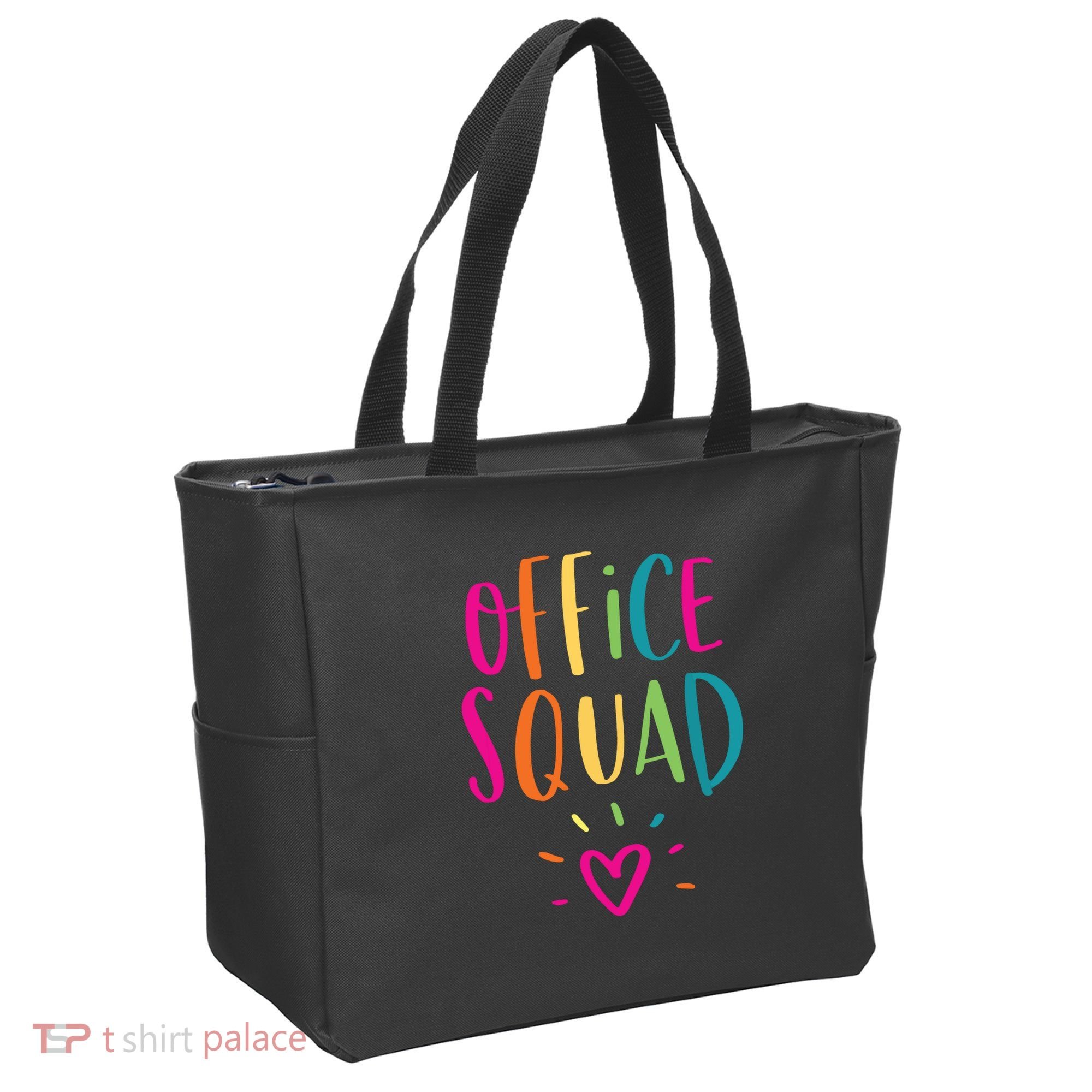 Office Squad Administrative Assistant Gift School Secretary Tote Bag