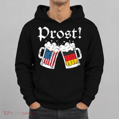 Oktoberfest Shirts American German Flag Beer Prost Hoodie