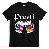 Oktoberfest Shirts American German Flag Beer Prost T-Shirt thumb 0
