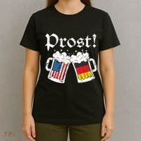Oktoberfest Shirts American German Flag Beer Prost T-Shirt thumb 4