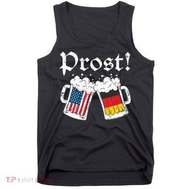 Oktoberfest Shirts American German Flag Beer Prost Tank Top