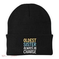 Oldest Sister Always In Charge Oldest Child Beanie thumb 0