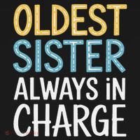 Oldest Sister Always In Charge Oldest Child Women's Hoodie thumb 2