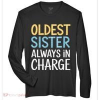 Oldest Sister Always In Charge Oldest Child Zone Performance Long-Sleeve T-Shirt thumb 0
