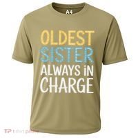 Oldest Sister Always In Charge Oldest Child Cooling Performance Crew T-Shirt thumb 0