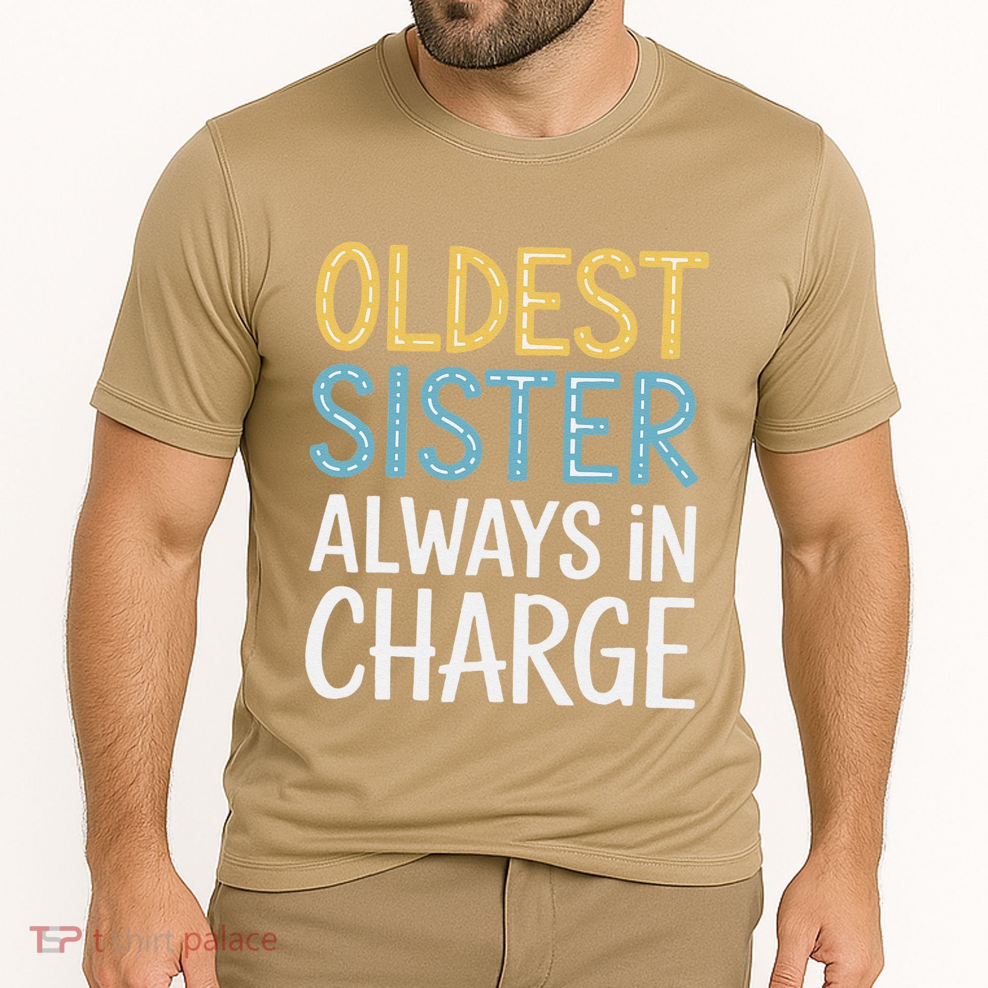 Oldest Sister Always In Charge Oldest Child Cooling Performance Crew T-Shirt