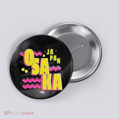 Osaka Japan Button