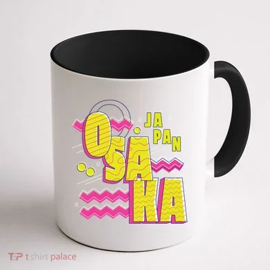 Osaka Japan Coffee Mug back