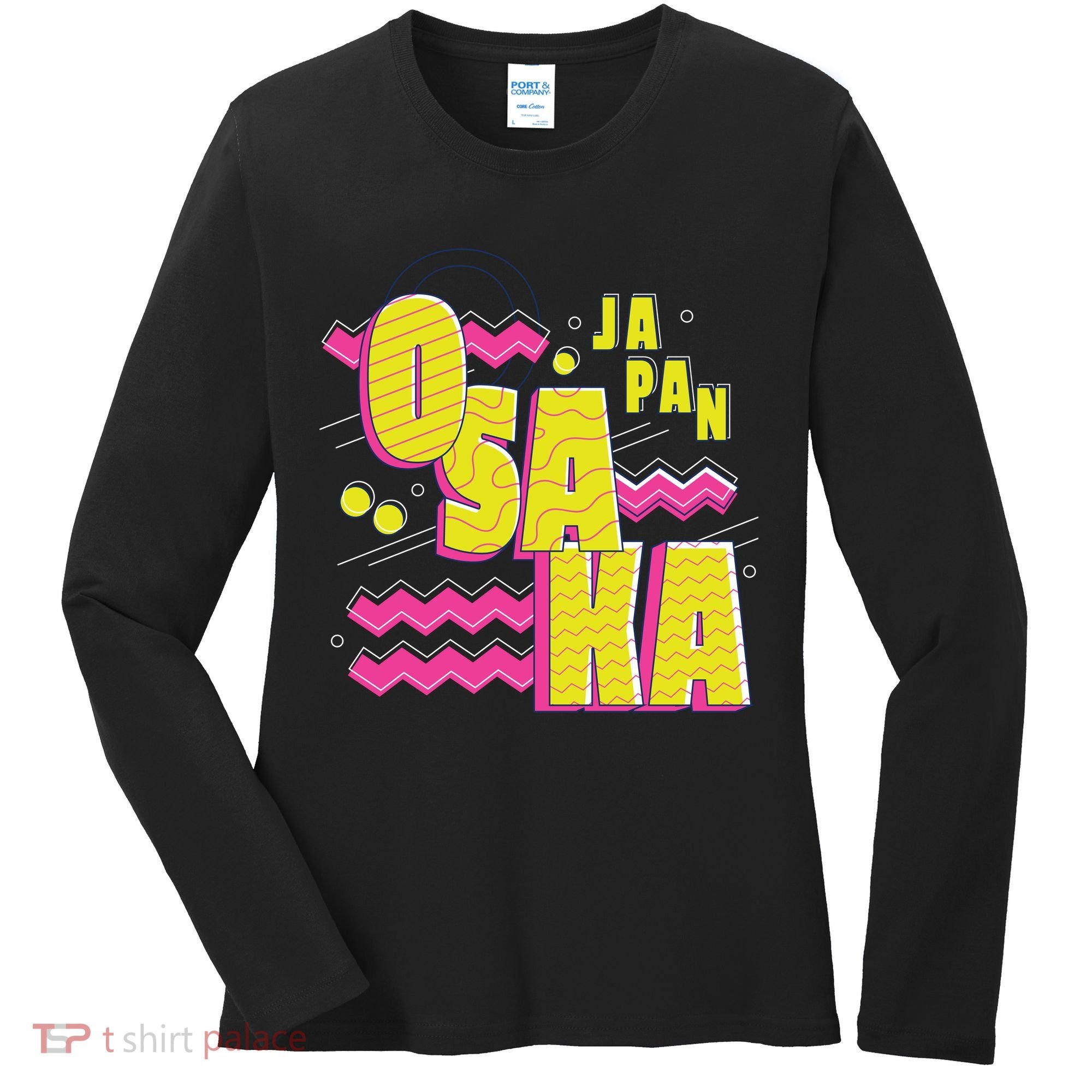 Osaka Japan Women's Long Sleeve Shirt