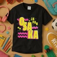 Osaka Japan Kids T-Shirt thumb 3