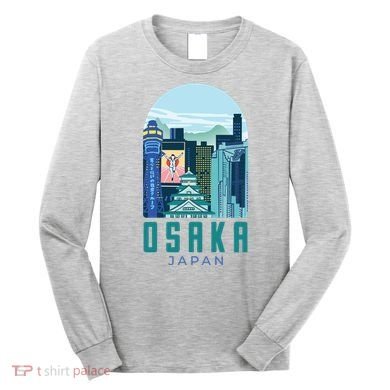Osaka Japan City Long Sleeve Shirt