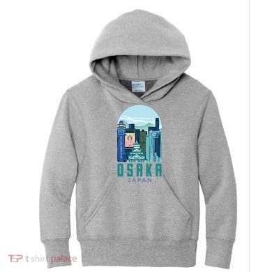 Osaka Japan City Kids Hoodie