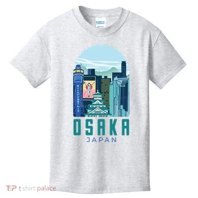 Osaka Japan City Kids T-Shirt