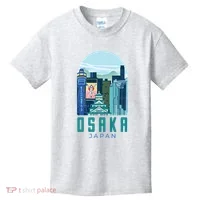 Osaka Japan City Kids T-Shirt thumb 0