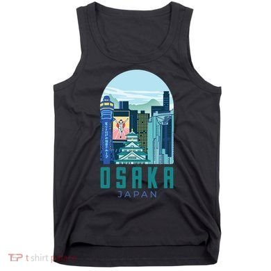 Osaka Japan City Tank Top