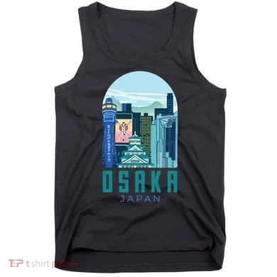 Osaka Japan City Tank Top
