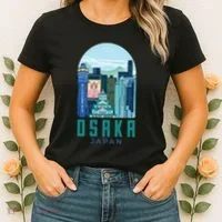 Osaka Japan City Women's T-Shirt thumb 2