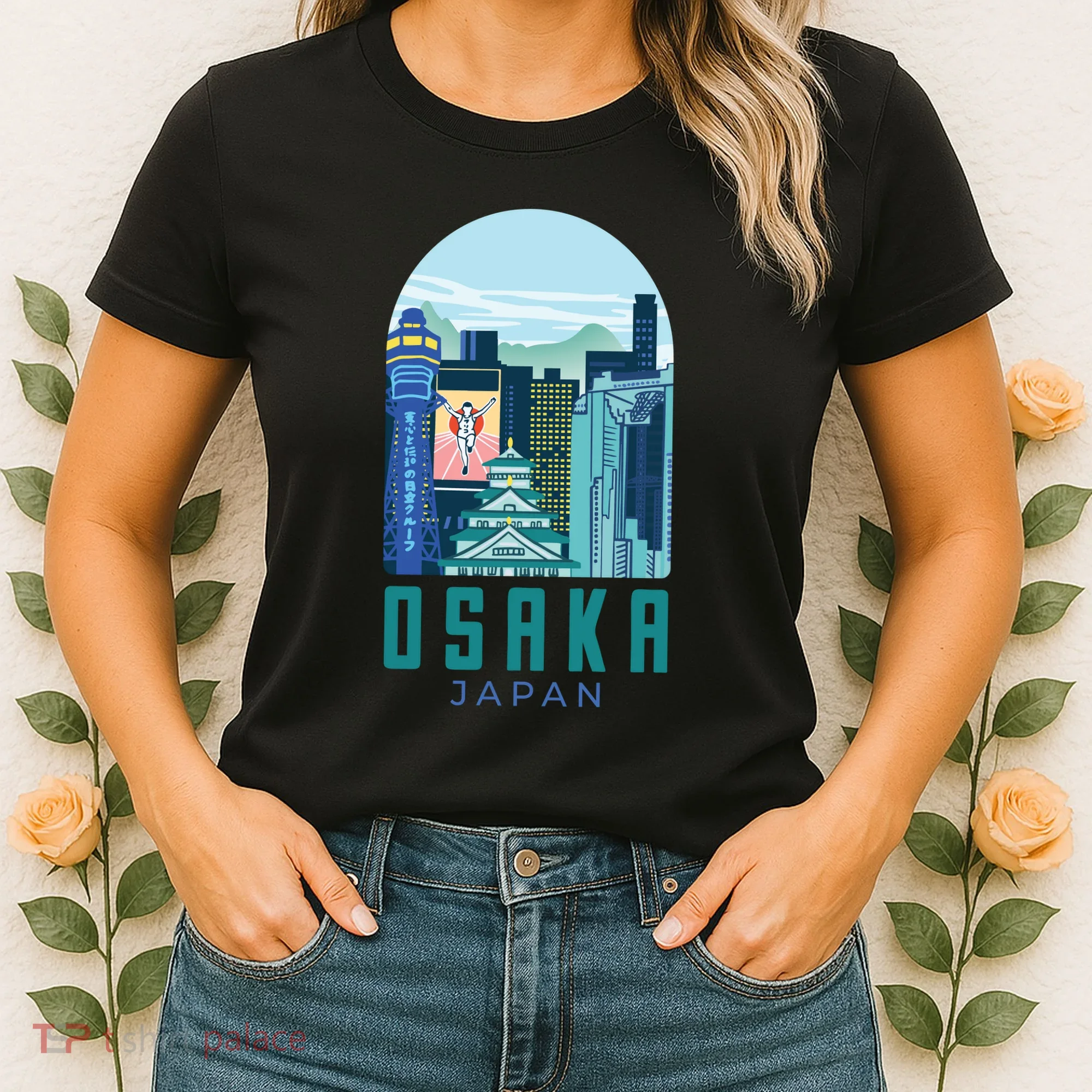 Osaka Japan City Women's T-Shirt