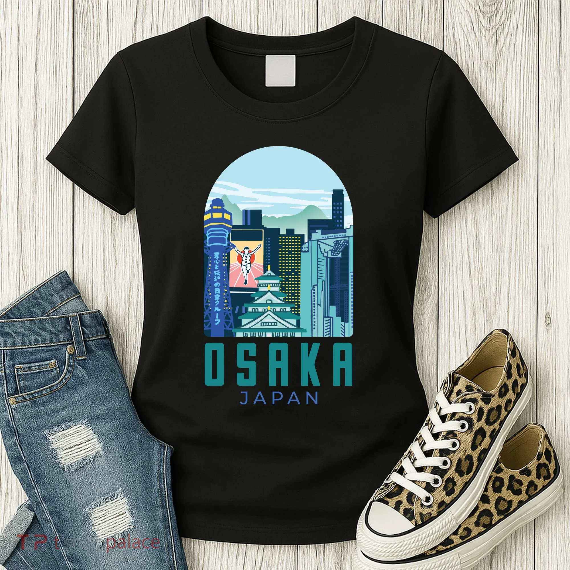 Osaka Japan City Women's T-Shirt