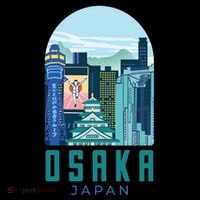 Osaka Japan City Women's T-Shirt thumb 6