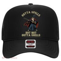 Outta Spells But Not Outta Shells Wizard Fantasy Meme Hat thumb 0
