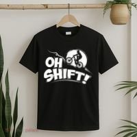 Oh Shift! Bicycle For Bike Riders & Cyclists T-Shirt thumb 2