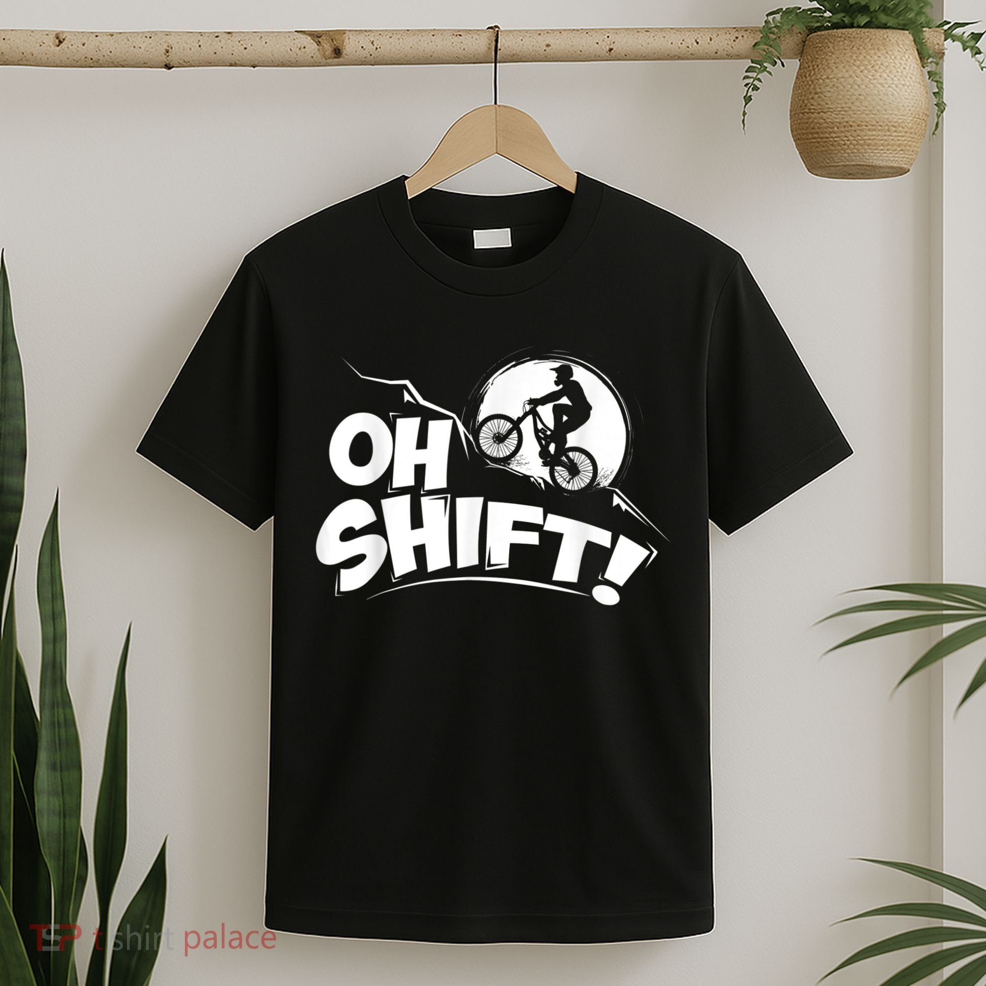 Oh Shift! Bicycle For Bike Riders & Cyclists T-Shirt