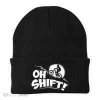 Oh Shift! Bicycle For Bike Riders & Cyclists Beanie thumb 0
