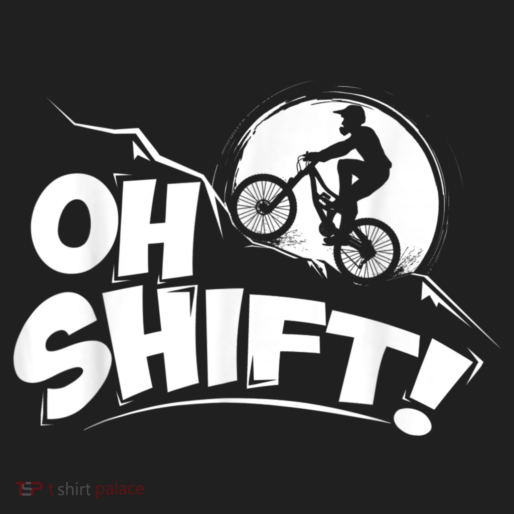 Oh Shift! Bicycle For Bike Riders & Cyclists Hat