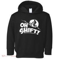 Oh Shift! Bicycle For Bike Riders & Cyclists Toddler Hoodie thumb 0
