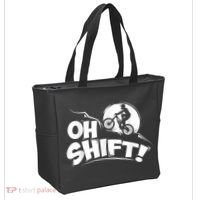 Oh Shift! Bicycle For Bike Riders & Cyclists Tote Bag thumb 2