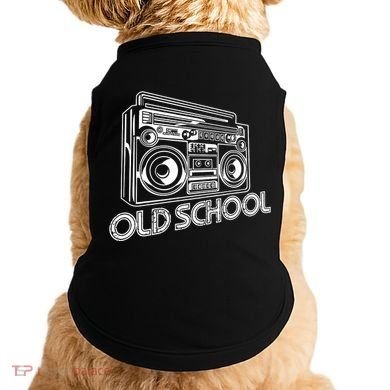 Old School Boombox 80s Rap Doggie Tank