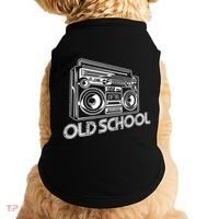 Old School Boombox 80s Rap Doggie Tank thumb 0