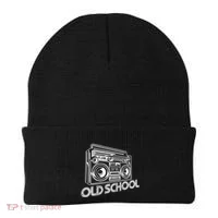 Old School Boombox 80s Rap Beanie thumb 0