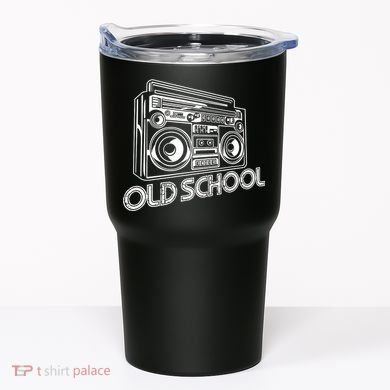 Old School Boombox 80s Rap Tumbler