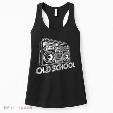 Old School Boombox 80s Rap Women's Tank Top