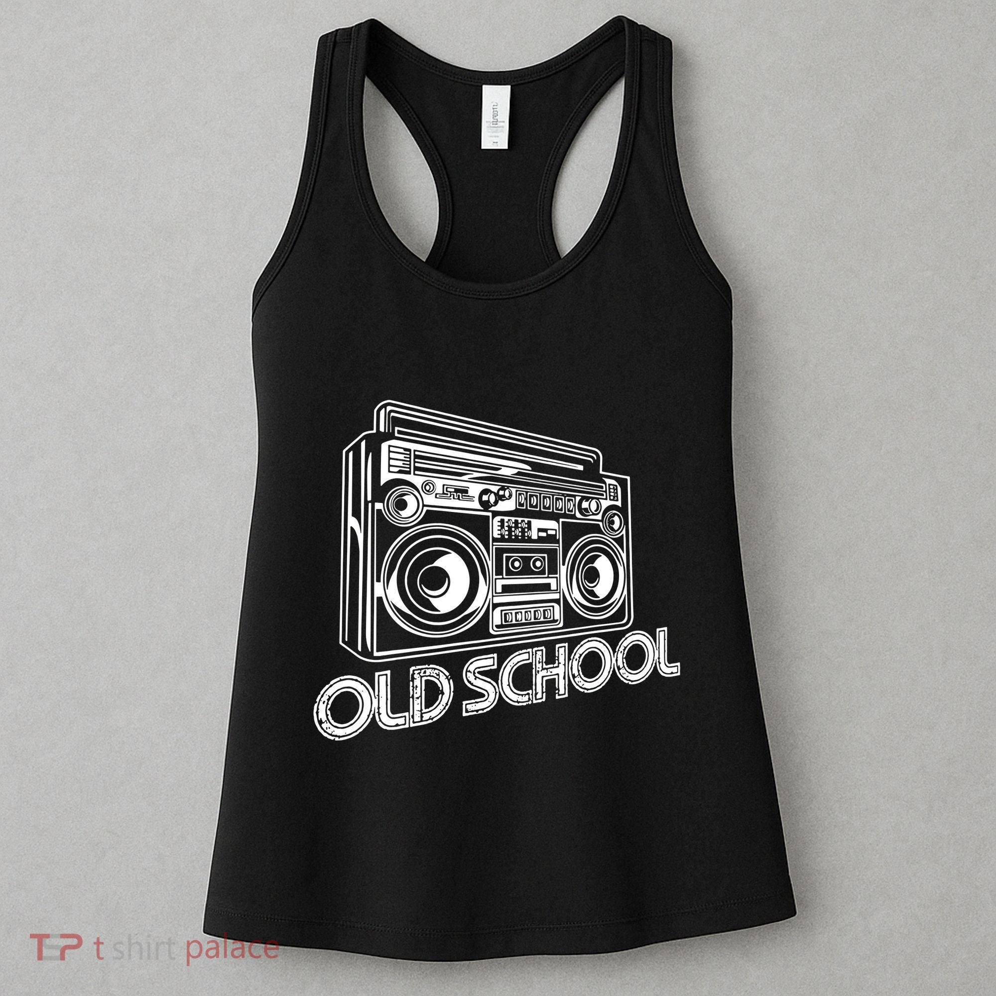 Old School Boombox 80s Rap Women's Tank Top