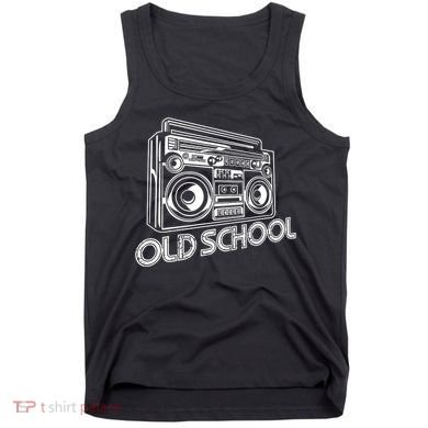 Old School Boombox 80s Rap Tank Top