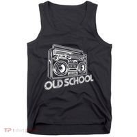 Old School Boombox 80s Rap Tank Top thumb 0