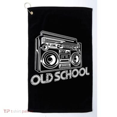 Old School Boombox 80s Rap Golf Towel