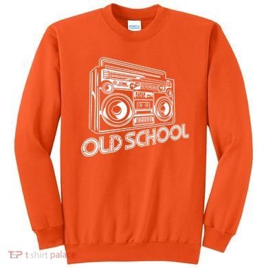 Old School Boombox 80s Rap Sweatshirt