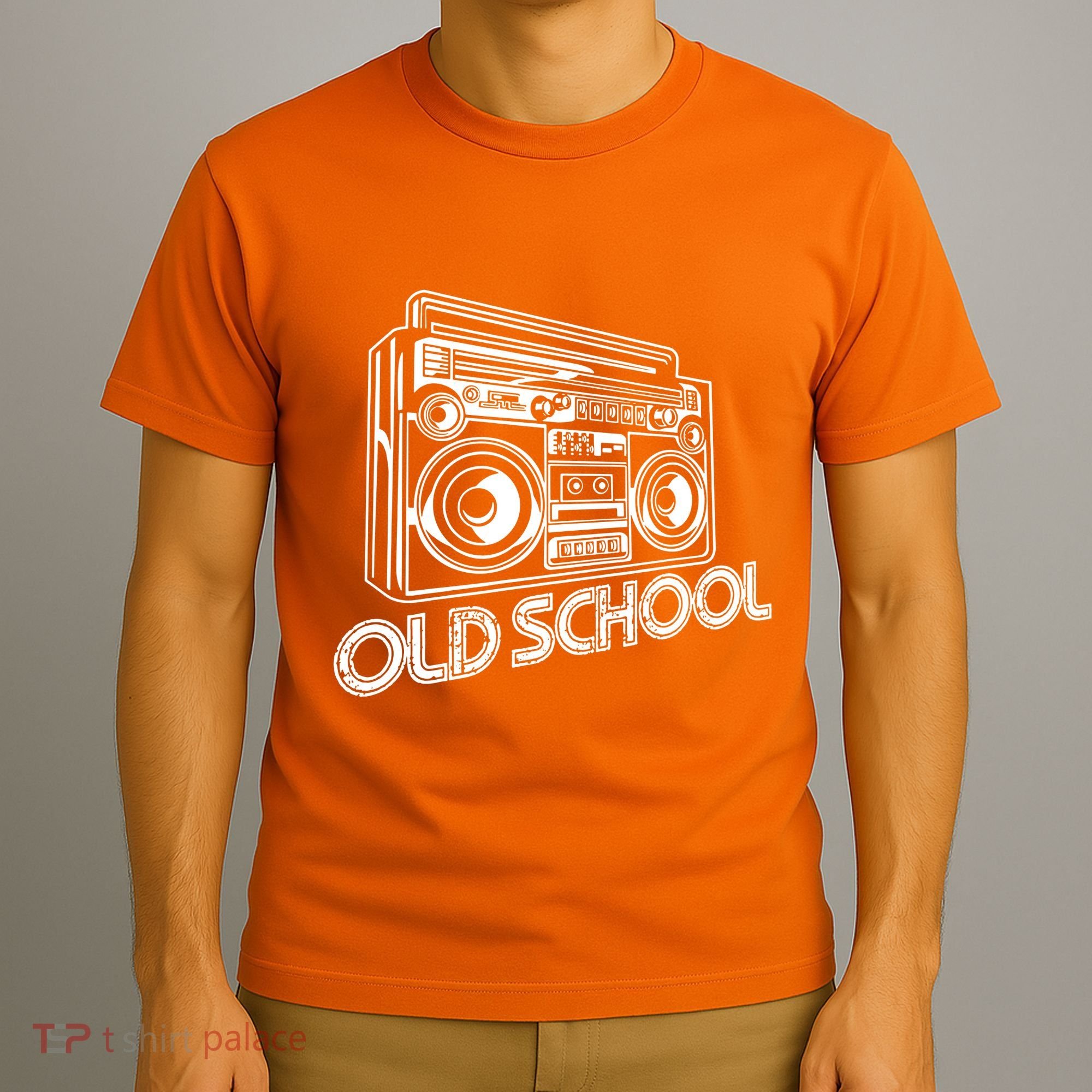 Old School Boombox 80s Rap T-Shirt