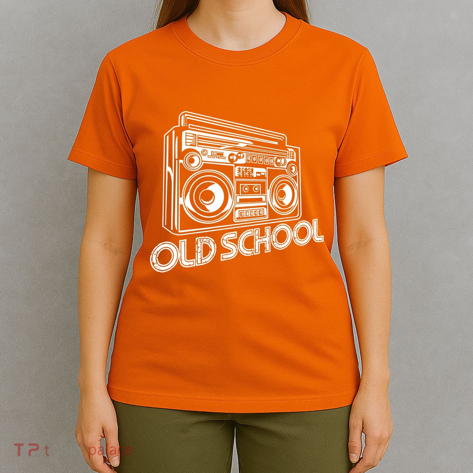 Old School Boombox 80s Rap T-Shirt