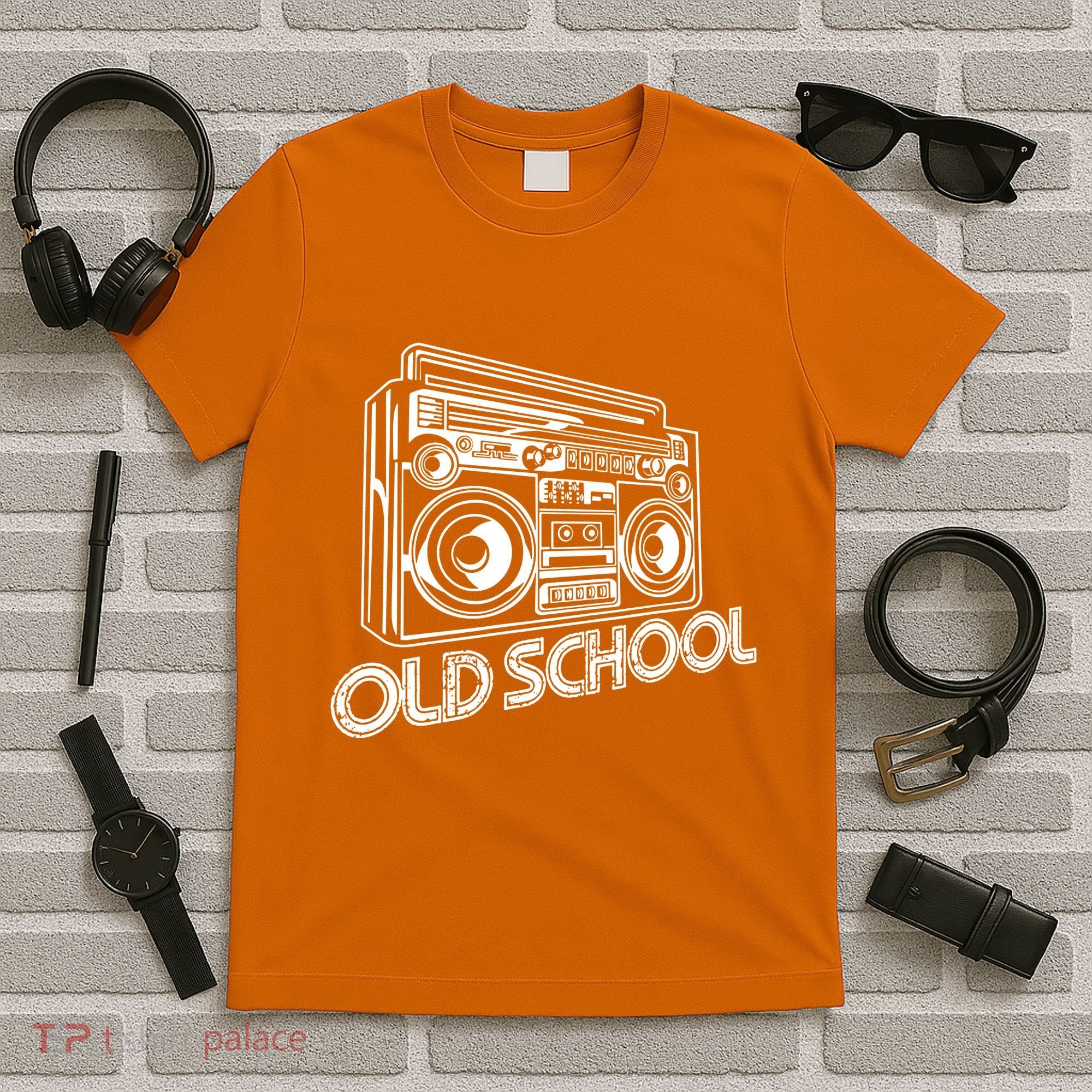 Old School Boombox 80s Rap T-Shirt