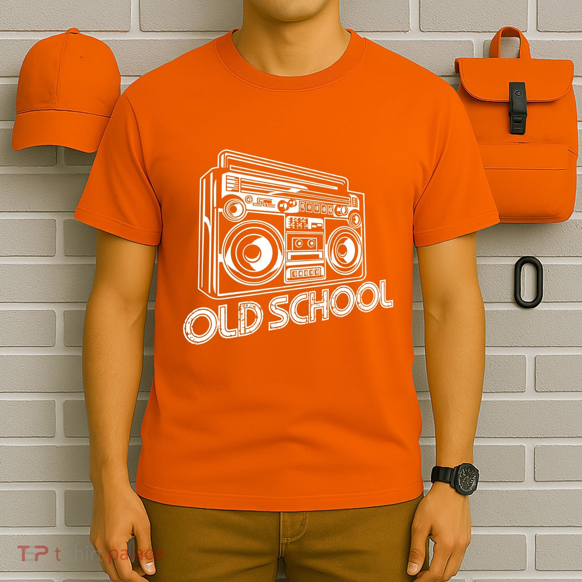 Old School Boombox 80s Rap T-Shirt