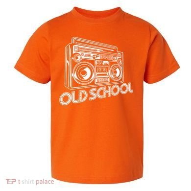 Old School Boombox 80s Rap Toddler T-Shirt