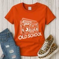 Old School Boombox 80s Rap Women's T-Shirt thumb 3