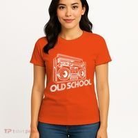 Old School Boombox 80s Rap Women's T-Shirt thumb 4