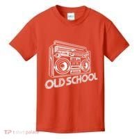 Old School Boombox 80s Rap Kids T-Shirt thumb 0